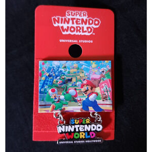 New Universal Studios Pin Super Nintendo World Mario Grand Opening Exclusive